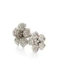 フォクシーブティック指輪 Ring Twin Flower プラチナ×クリアの参考買取価格
