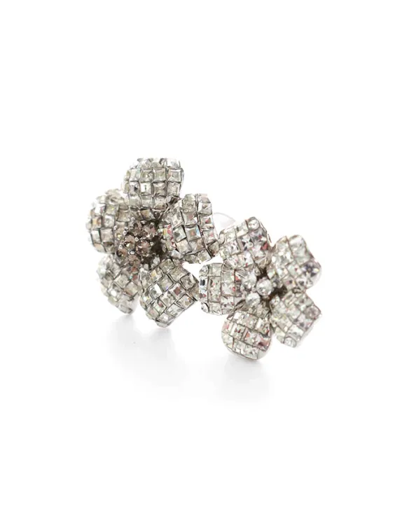 フォクシーブティック 指輪 Ring Twin Flower プラチナ×クリア買取参考価格 | 東京都小金井市