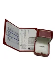 カルティエ指輪 ソリテール Pt950 0.54ct G VVS1 Ex NONE 4.08g シルバーの参考買取価格