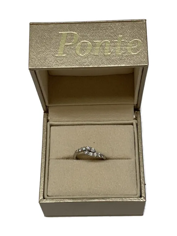 ポンテヴェキオ 指輪 PT999 0.5ct 3.6g リング シルバー買取参考価格 | 神戸市兵庫区
