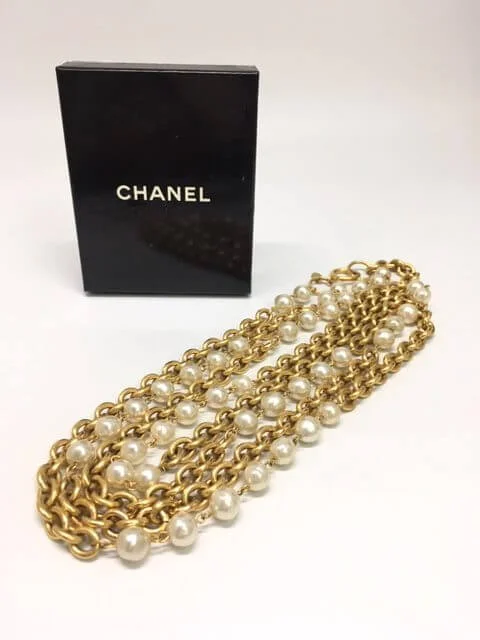 シャネル ネックレス パール ゴールド買取参考価格 | 東京都杉並区