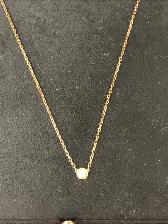 カルティエ ネックレス ダムール 750 ピンク買取参考価格 | 東京都小金井市