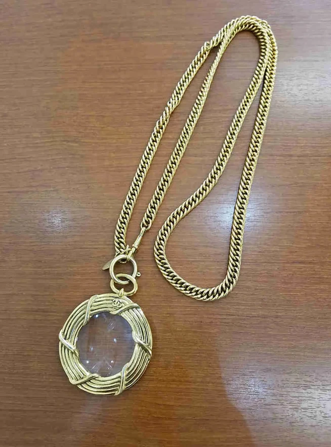 シャネル ネックレス ルーペ付き ゴールド買取参考価格 | 神戸市西区