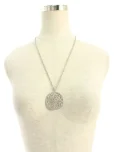 フォクシーブティックネックレス rhinestone necklace 25772 シルバーの参考買取価格