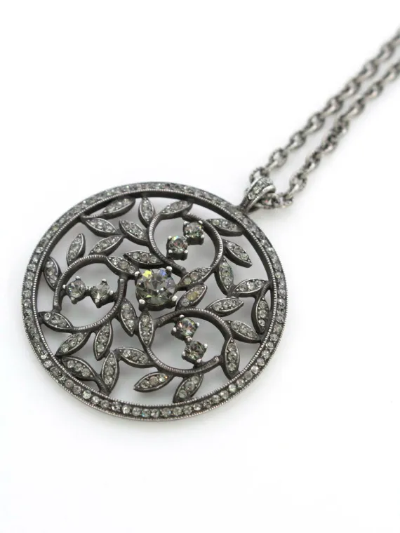 フォクシーブティック ネックレス 25772 RHINESTONE NECKLACE グレー買取実績 | 東京都板橋区