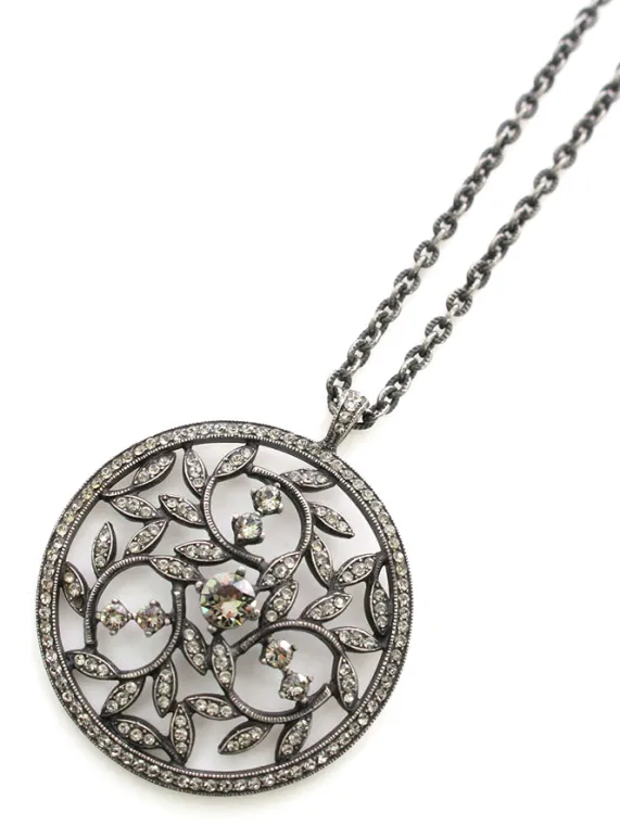 フォクシーブティック ネックレス 25772 RHINESTONE NECKLACE シルバー買取参考価格 | 仙台市太白区
