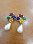 シャネルカラーストーン グリポア イヤリング マルチカラーの参考買取価格