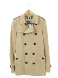 バーバリーTHE SANDRINGHAM ショートトレンチコート ベージュの参考買取価格