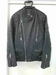 アンユーズドジャケット ライダース 牛革 レザー ブラックの参考買取価格