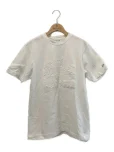 ラコステTシャツ カットソー 公式オンライン現行品 エンボスグラフィックインディゴ鹿の子地Tシャツ Classic Fit TH078EL 2022年 ホワイトの参考買取価格