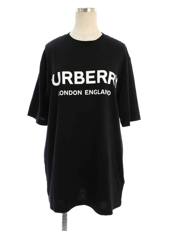 バーバリーロンドン Tシャツ ロゴプリント 19SS 2019年 ブラック買取実績 | 大阪市浪速区