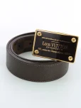 ルイヴィトンベルト サンチュール アンヴァントゥール35MM M9677 2009年ブラウンの参考買取価格
