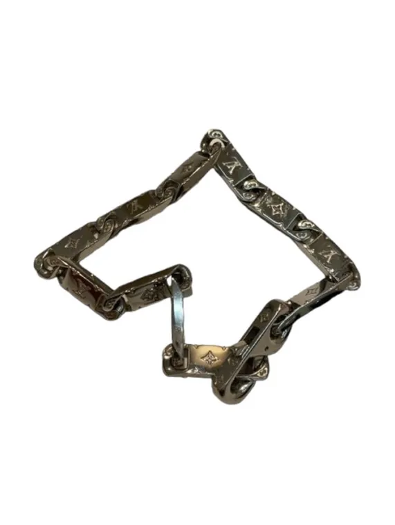 ルイヴィトン アクセサリー ブラスレ・モノグラム タイドアップ M0921L シルバー買取参考価格 | 兵庫県姫路市