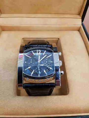 ブルガリ 腕時計 自動巻 アショーマ 革ベルト AA48SCH シルバー買取参考価格 | 大阪市天王寺区