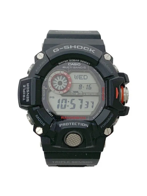カシオ 腕時計 クオーツ G-SHOCK レンジマン ソーラー電波 GW-9400-1ER ブラック買取参考価格 | 京都市東山区