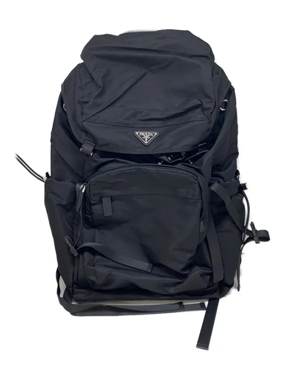 プラダ バックパック リュック リナイロン×サフィアーノレザー トライアングルロゴプレート 2VZ090 2021年ブラック買取参考価格 | 神戸市北区