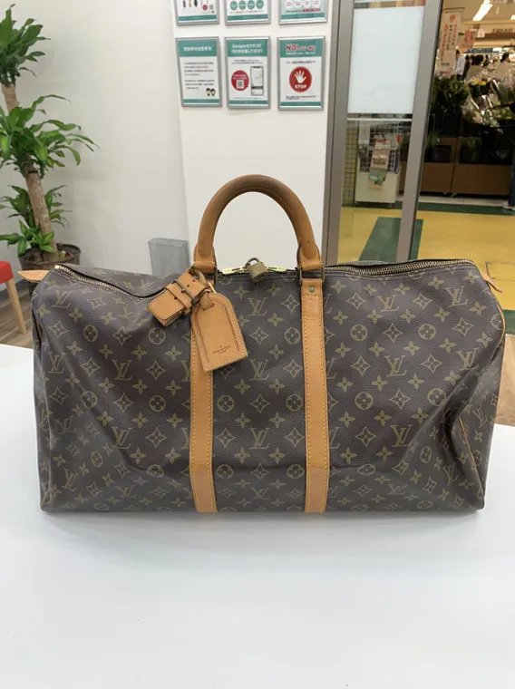 ルイヴィトン ボストンバッグ モノグラム キーポル55 M41424