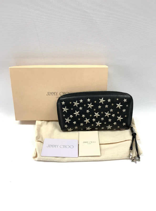 ジミーチュウ 財布 スタッズ ラウンドファスナー ビジュー買取参考価格 | 大阪市天王寺区