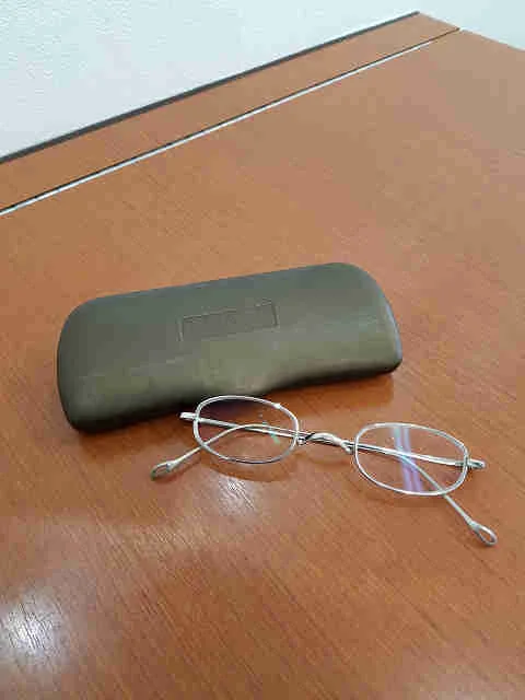 金子眼鏡 井戸多美男 メガネ オーバル 手造 シルバー買取参考価格 | 兵庫県宝塚市