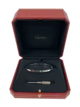 カルティエラブブレス K18 SM ダイヤ 6P #18 シルバーの参考買取価格