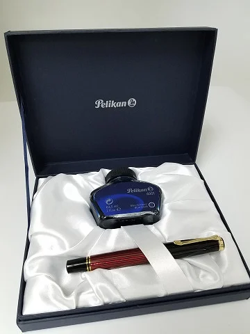 ペリカン 万年筆 スーベレーン M400 赤縞 EF 585 レッド買取参考価格 | 滋賀県彦根市