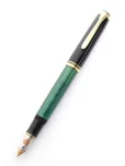 ペリカン万年筆 スーベレーン Ｍ800 緑縞の参考買取価格