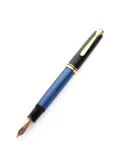 ペリカン万年筆 スーベレーン M800 ブルー縞 F ブルーの参考買取価格