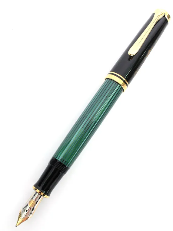 ペリカン 万年筆 スーベレーン M400 縞模様 14C M ブラック買取参考価格 | 大阪市住之江区