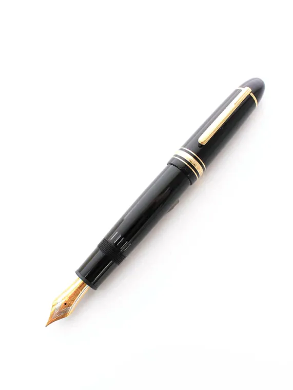 モンブラン 万年筆 マイスターシュテュック149 AU750 M ブラック買取参考価格 | 大阪市住吉区