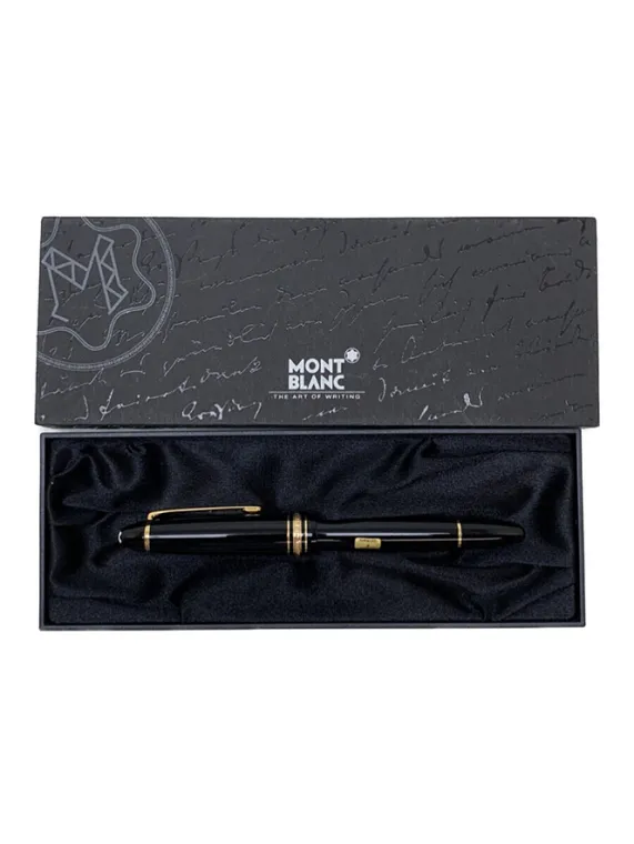 モンブラン 万年筆 マイスターシュテュック 14K F ゴールド買取参考価格 | 大阪府東大阪市