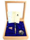 パイロット万年筆 NAMIKI 北極熊 99本限定 K18 研出高蒔絵 千田正樹氏作の参考買取価格