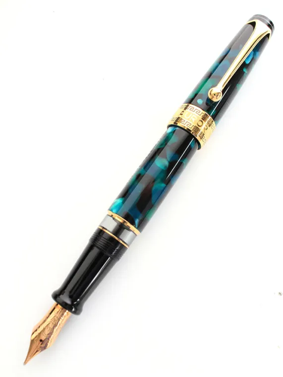 アウロラ 万年筆 オプティマ 14K M グリーン買取参考価格 | 大阪市福島区