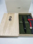 プラチナ万年筆 出雲 溜塗り 枇杷溜 太字 18K ブラックの参考買取価格