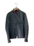 ショット7009 641XX/60'S復刻 シングルライダース レザージャケット ブラックの参考買取価格