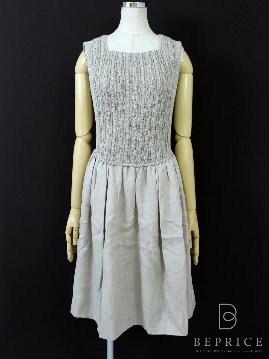 フォクシーブティック ワンピース 2015年 Cable Dress 33799 ベージュ買取実績 | 大阪市天王寺区