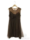 フォクシーブティックワンピース ノースリーブ Dress シルクの参考買取価格