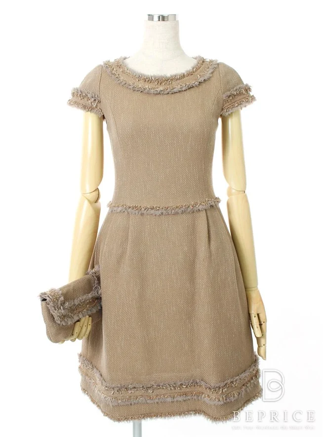 フォクシーブティック ワンピース モカフリンジドレス バッグ付買取実績 | 宮城県