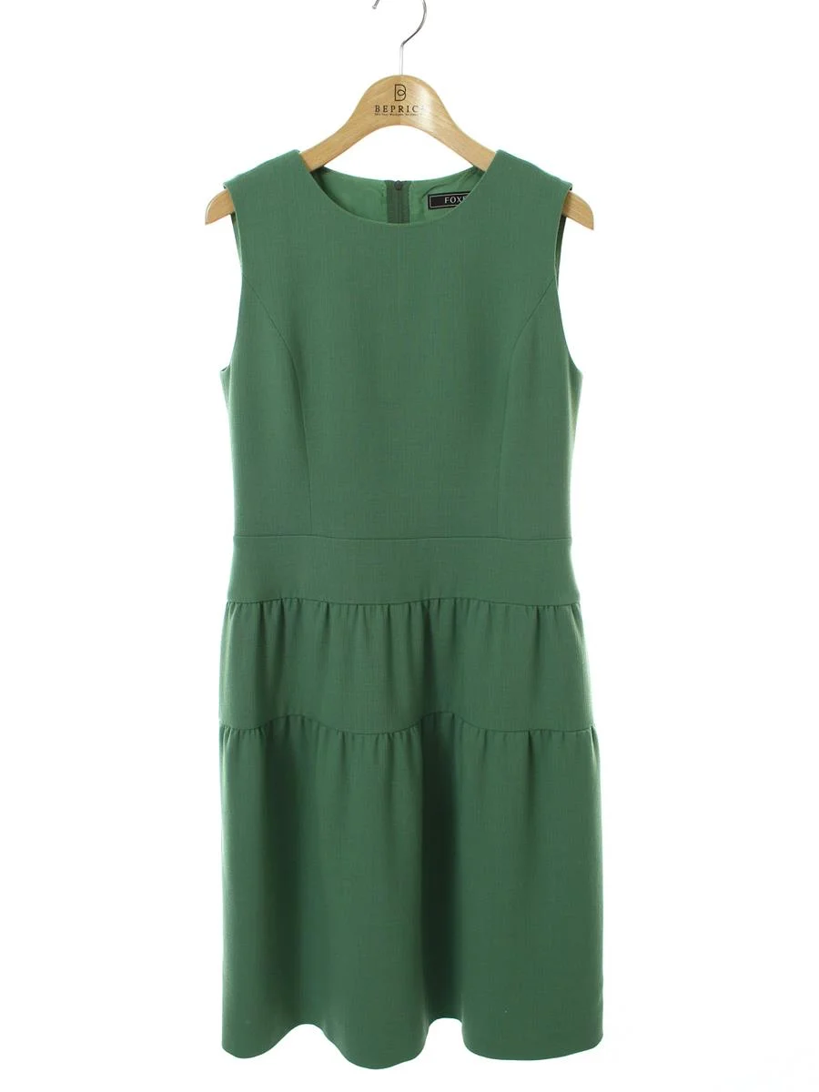 フォクシーブティック 2017年 ワンピース 36489 Dress Tiered グリーン買取実績 | 神戸市東灘区