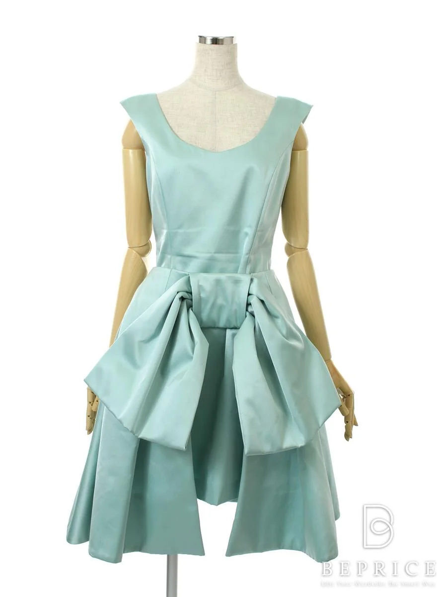 フォクシーブティック ワンピース Dress 27098 巻きスカート付 ブルー買取参考価格 | 札幌市西区