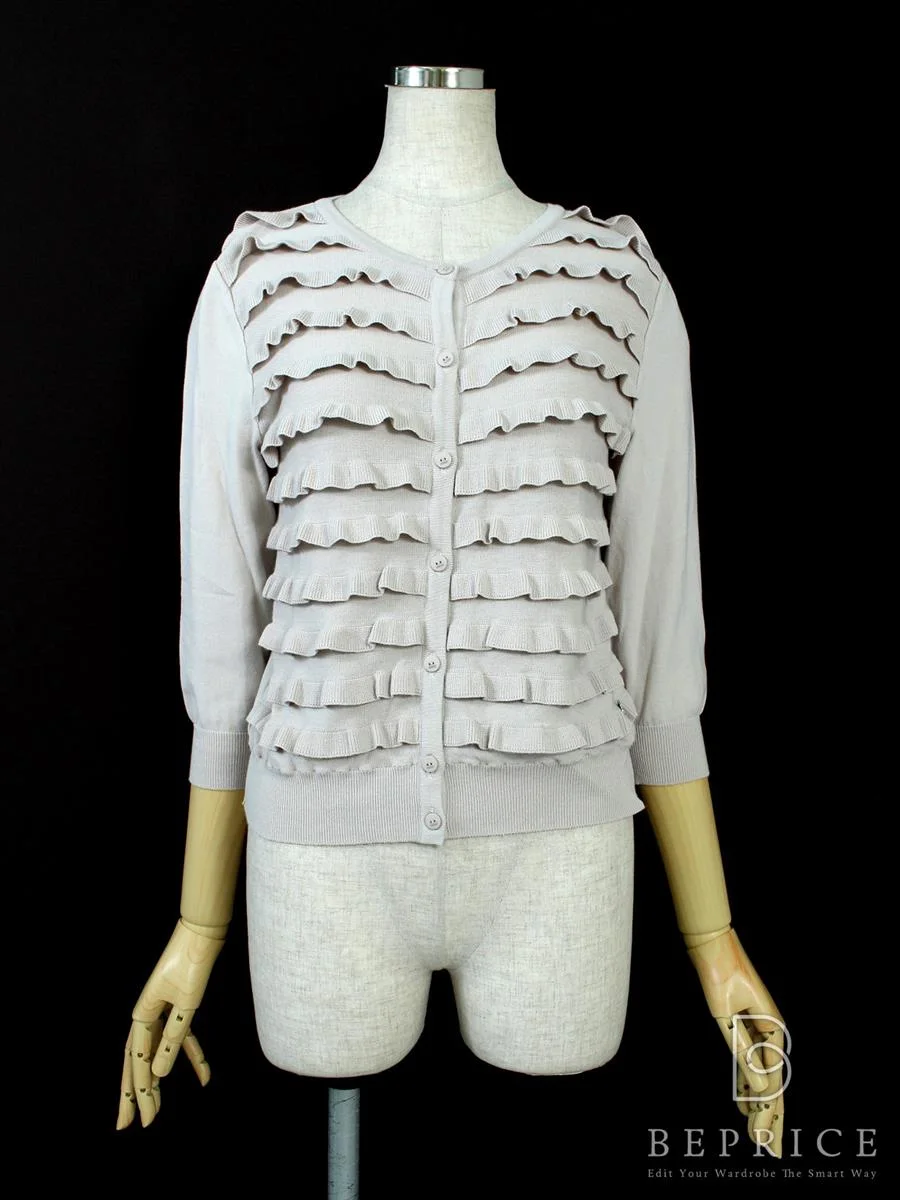 フォクシーブティック 2016年 カーディガン Petit Ruffle 35719 ベージュ買取実績 | 東京都港区