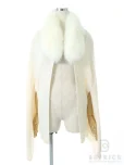 フォクシーブティックケープ カーディガン Cape Stole カシミヤ フォックスファーの参考買取価格