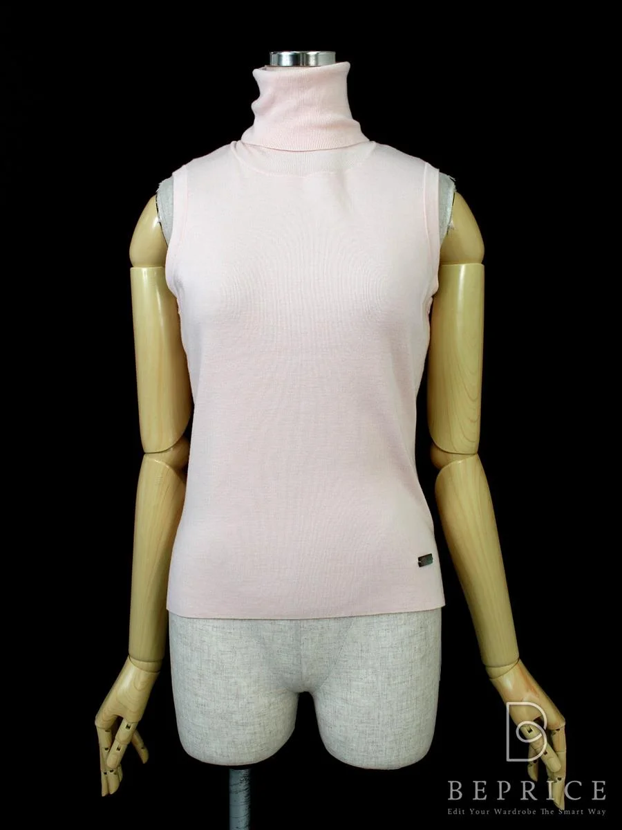 フォクシーブティック カットソー 2015年 トップス Sleeveless Turtleneck Sweater 34578 ピンク買取実績 | 福岡市中央区