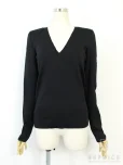 フォクシーブティックカットソー トップス 長袖 Vネック 28992 ブラックの参考買取価格