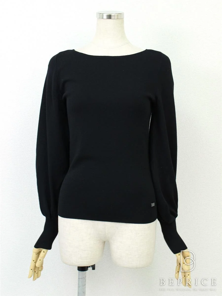 フォクシーブティック ニットトップス パフスリーブセーター 25853 ブラック 2009年買取実績 | 奈良県奈良市