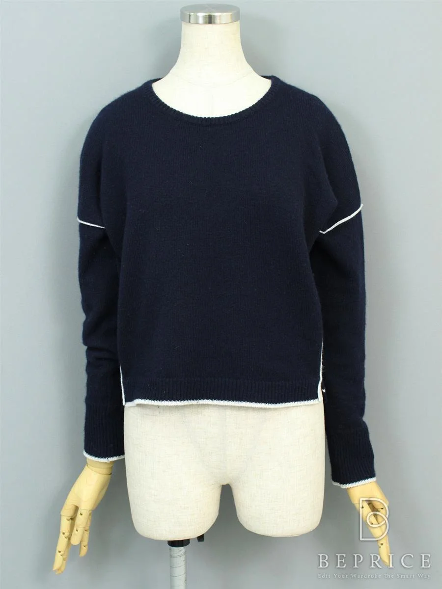 フォクシーブティック ニット 2015年 トップス セーター ニット カシミヤ 35212 ネイビー買取実績 | 大阪府高槻市