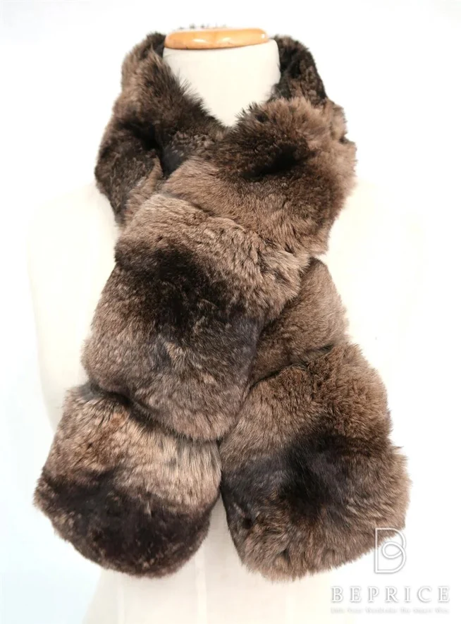 フォクシー Chinchilla Tie チンチラ タイ マフラー フォクシー Chinchilla Tie チンチラ タイ マフラー