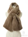 フォクシーストール 2017年 37459 Mink Warm Stole ブラウンの参考買取価格