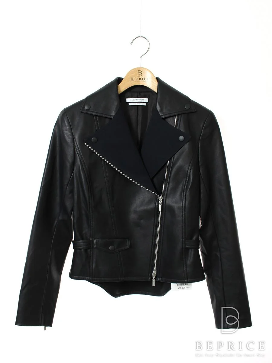 フォクシーニューヨーク ジャケット SCULPTED LEATHER JACKET COLLECTION 34160買取参考価格 | 名古屋市天白区