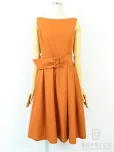フォクシーニューヨーク2014年 ワンピース ベルテッド＆フレアー 33020 オレンジの参考買取価格