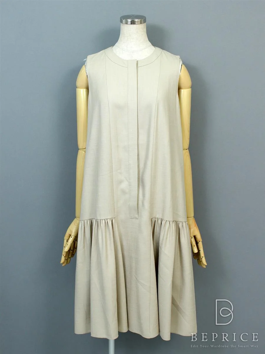 フォクシーニューヨーク 2016年 ワンピース Sleeveless Flare Tunic 35954 ベージュ買取実績 | 神戸市東灘区